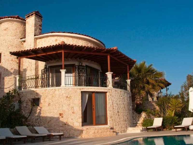 Kaş Properties For Sale in Kaş Peninsula 3 Bedroom Villa kasestateagent.com